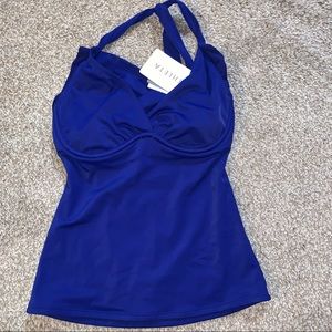 ATHLETA TANKINI BLUE TOP NWT (P)